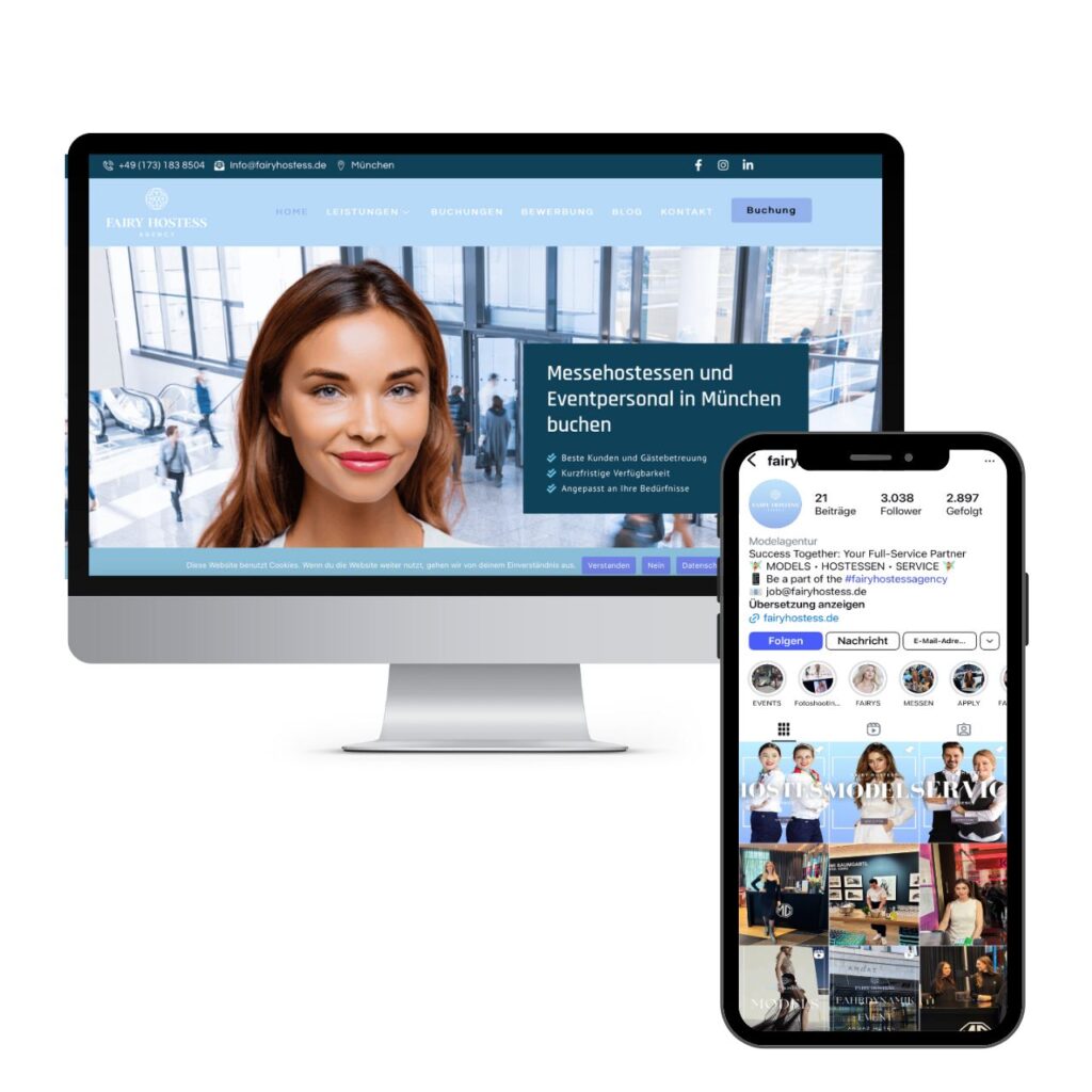 Website Erstellung München, und mobile optimiert